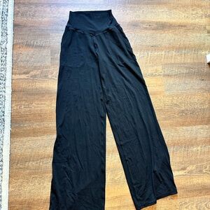 VIRAL Offline Black Wide-Leg Pants